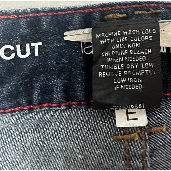 Layne Bryant Women's Dark Wash Jeans Bootcut Stretch Denim Size 16 Petite - Picture 4 of 6